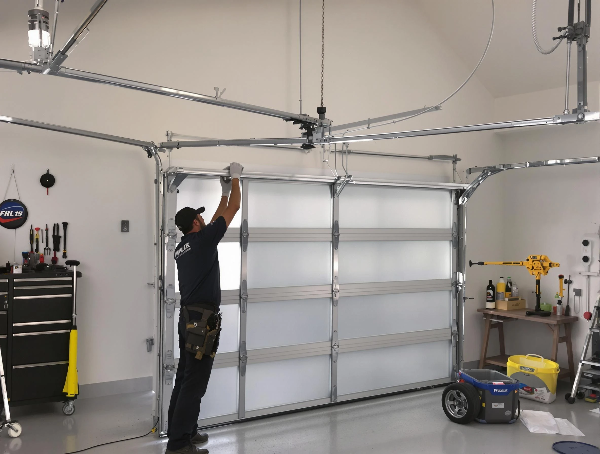 Arcadia Garage Door Repair certified team performing precision garage door installation in Arcadia