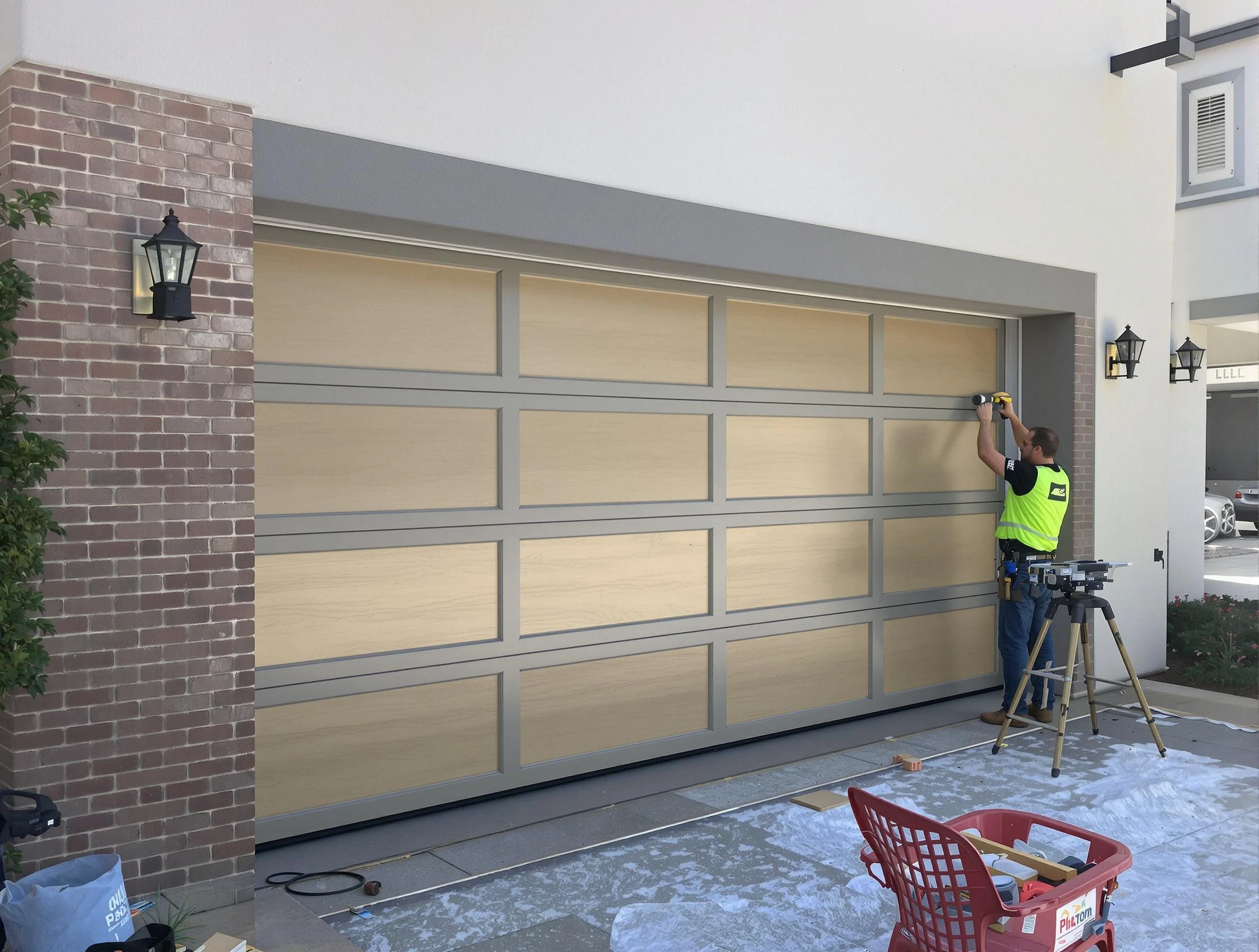 Garage door replacement service by Arcadia Garage Door Repair in Arcadia