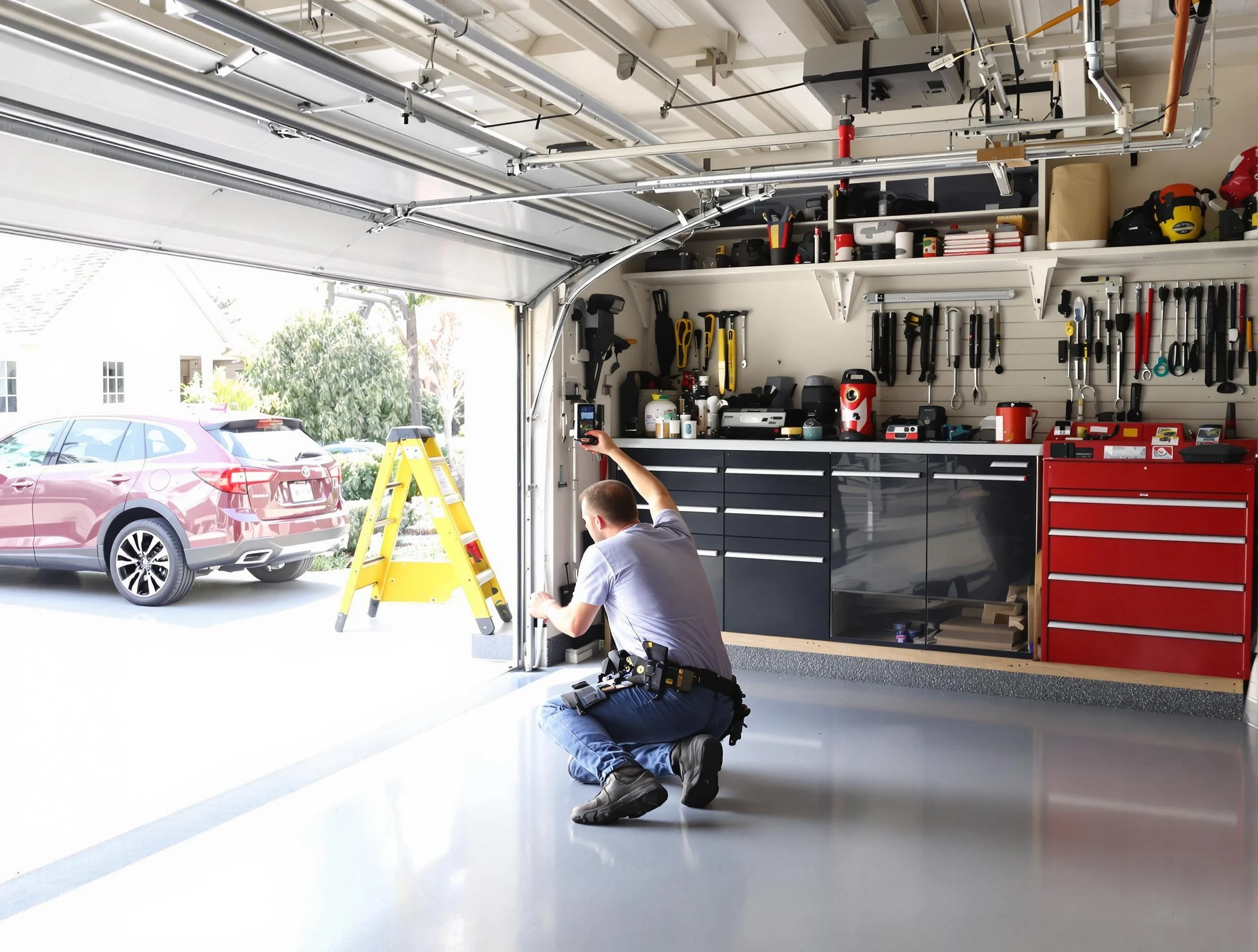Local garage door repair service by Arcadia Garage Door Repair in Arcadia