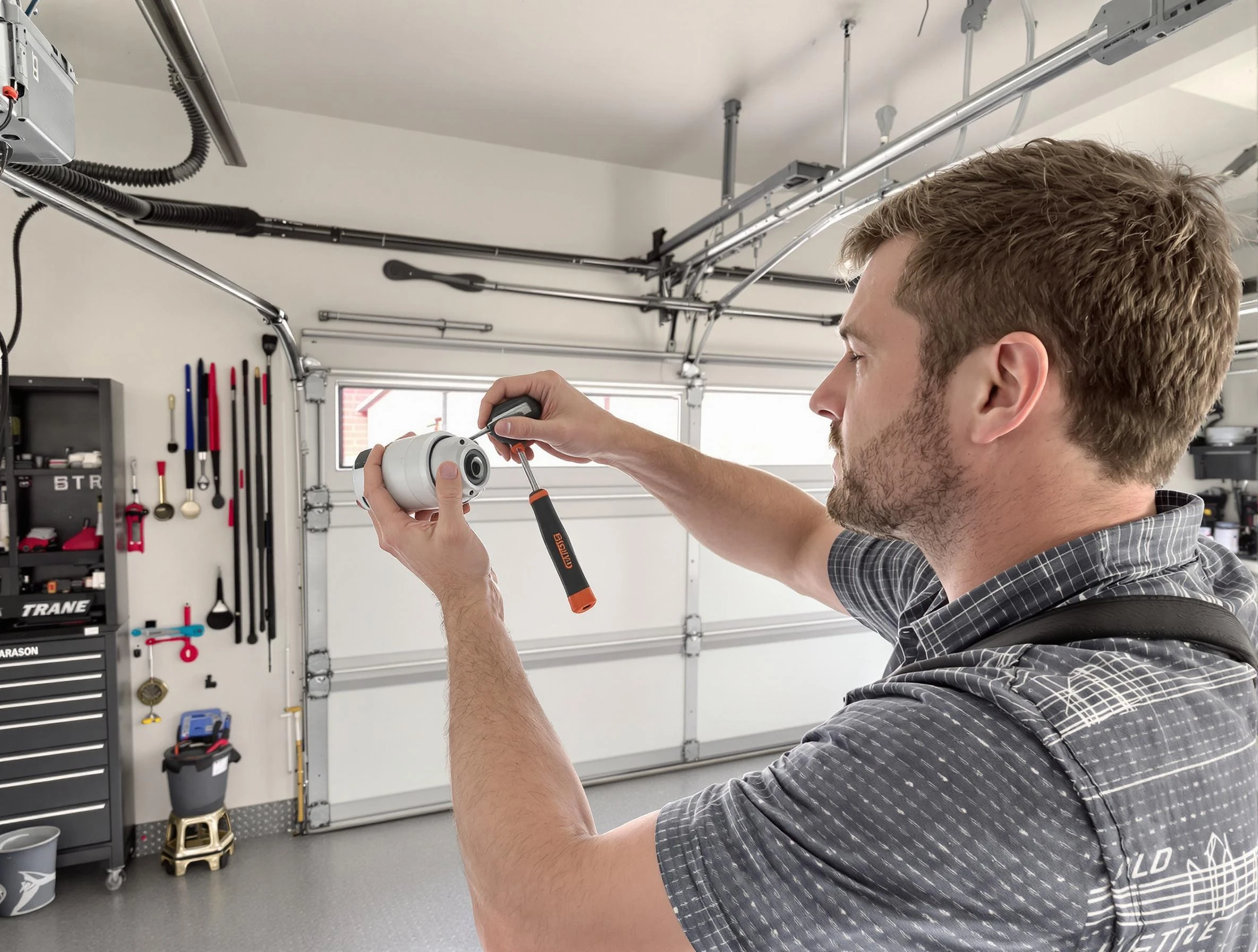 Garage door opener repair service by Arcadia Garage Door Repair in Arcadia